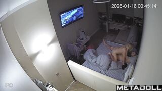 Blonde model wife has wild sex
