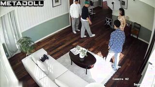 Korean porn stars in a photo studio