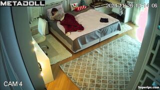 American girl masturbates watching hentai