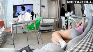 Pregnant Korean mom gets fucked