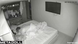Busty Latina mom penetrates hard