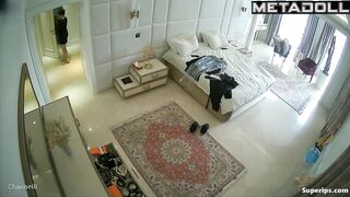 Mature Arabian wife changes her clothes