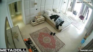 Mature Arabian wife changes her clothes