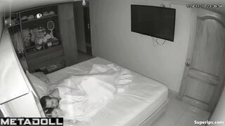 Latina mom gets penetrated while she sleeps