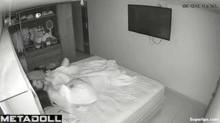 Latina mom gets penetrated while she sleeps