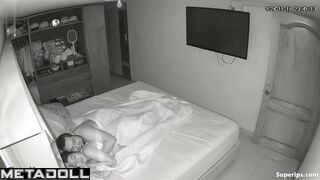 Latina mom gets penetrated while she sleeps