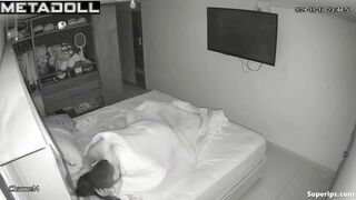 Latina mom gets penetrated while she sleeps