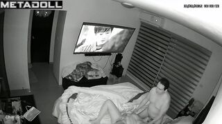 Real amateur Portuguese couple fuck wildly in their bed HD