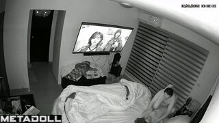 Real amateur Portuguese couple fuck wildly in their bed HD
