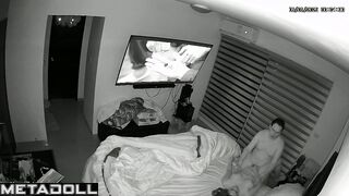 Real amateur Portuguese couple fuck wildly in their bed HD