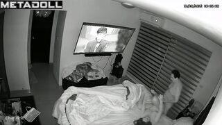 Real amateur Portuguese couple fuck wildly in their bed HD