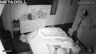 Spanish parents having sex in their bed wildly recording