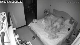 Naughty naked Belgian brunette mature wife gets fucked while watching porn hidden camera