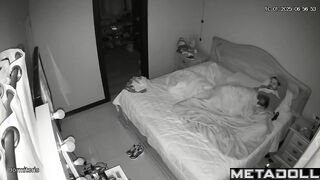 Naughty naked Belgian brunette mature wife gets fucked while watching porn hidden camera