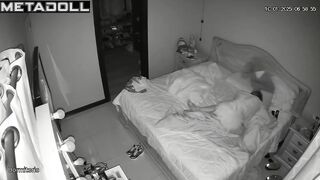 Naughty naked Belgian brunette mature wife gets fucked while watching porn hidden camera