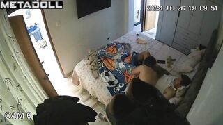 Real mature couple having sex in the living room real spy cam