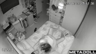 Horny Welsh blonde mom gets fucked on the floor spy cam record
