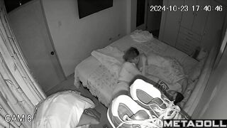 Skinny Welsh brunette mom gets fucked on the floor live HD