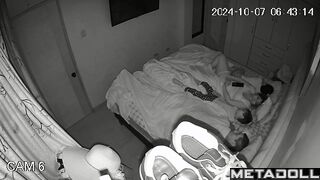 Busty British brunette babysitter rubs her pussy while thinking about cuckold porn
