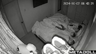 Busty British brunette babysitter rubs her pussy while thinking about cuckold porn