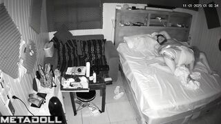 Big tits French brunette step-mom fucks with an old man spy cam