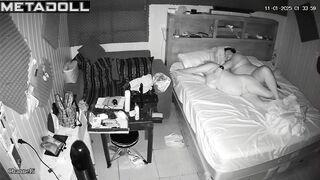 Big tits French brunette step-mom fucks with an old man spy cam