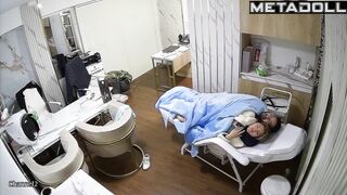Cheating Estonian blonde mother gets fucked in her daughter’s room live HD