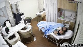 Cheating Estonian blonde mother gets fucked in her daughter’s room live HD