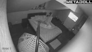 My amazing parents having sex in their bed wildly real spy cam