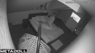 My amazing parents having sex in their bed wildly real spy cam