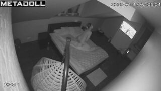 My amazing parents having sex in their bed wildly real spy cam