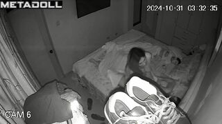 Slut Portuguese brunette wife pleases her husband spy cam