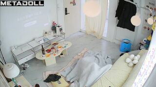 Korean college couple fucks for 3 hours