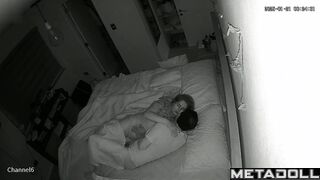 Chubby wife slowly rides her husband