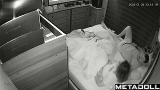 Chubby wife sucks her husband’s nipples