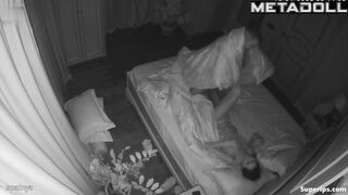 Russian woman fucked under the sheets