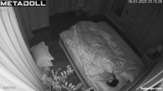 Russian woman fucked under the sheets