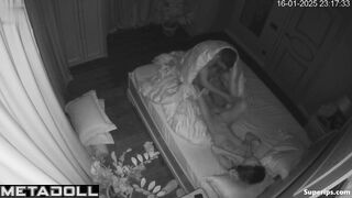 Russian woman fucked under the sheets