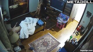 Beautiful Arabian MILF rides her husband