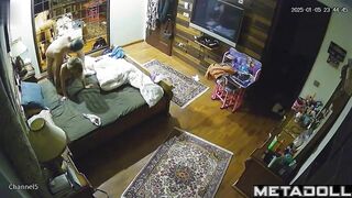 Mature Arab couple has night sex