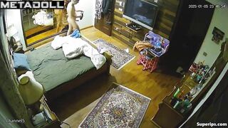 Mature Arab couple has night sex