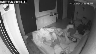 Amazing ass Portuguese brunette step-mom fucks a young guy hidden camera