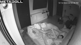 Amazing ass Portuguese brunette step-mom fucks a young guy hidden camera