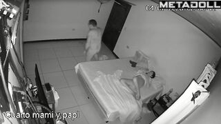 Innocent American brunette mature mom rides her husband hidden camera