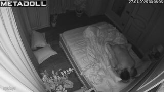 My girlfriend's parents having sex in their daughter’s room hidden IP cam