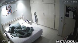 Georgeouse Welsh brunette step-mom gets fucked on the couch spy cam record
