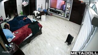 My Portuguese parents having sex hard in their bed live HD