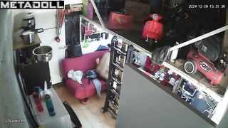 Newly married couple fuck brutally spy cam record