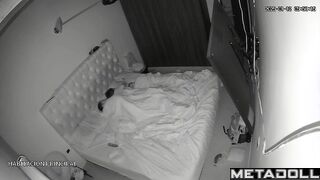 Horny Scottish brunette student girl is fucked on the floor live HD