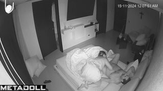Cheating Welsh blonde woman rides her husband live HD
